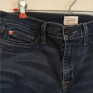 Hudson Jeans, size 30, style Krista, ankle length, Union Jack detail